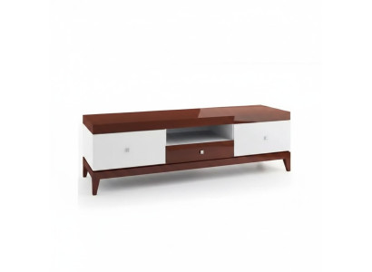 Meuble TV bas dans le salon Meuble TV de luxe en bois pour le salon Cabinet TV
