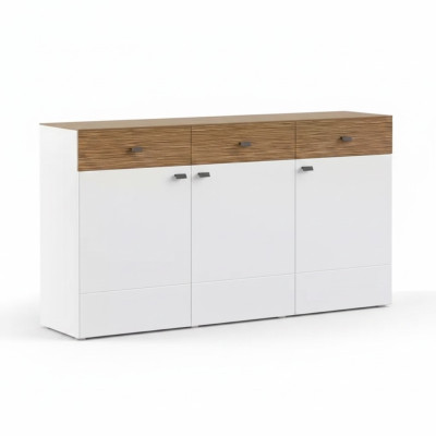 Commode Armoire de luxe Salon Bois Design Buffet Meuble Commode