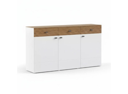 Commode Armoire de luxe Salon Bois Design Buffet Meuble Commode