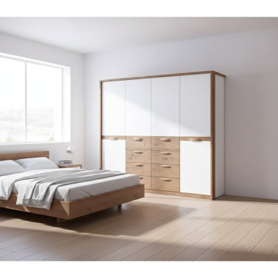 Armoire Chambre Armoires Armoire Blanche Armoire Moderne en Bois de Luxe
