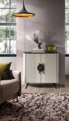 Luxueuses commodes Armoire de salle de séjour en bois Design Buffet Meuble Coiffeuse Buffet