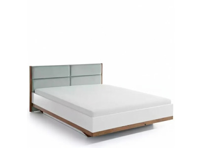 Lit Lit double design de luxe de style moderne Lits en bois de meubles de chambre