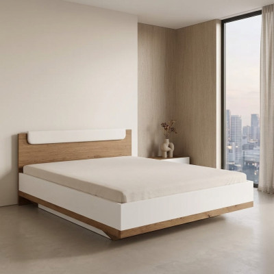Design de rembourrage de lit  Meubles de luxe  Lits doubles d'hôtel  Lit luxueux blanc
