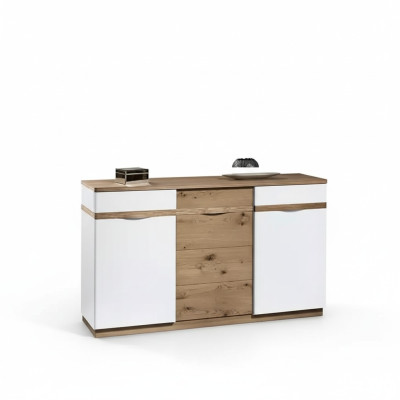 Commode avec 6 tiroirs bahut meuble de salon design