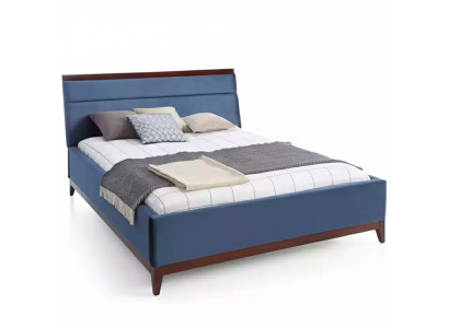 Lit Chambre Mobilier de Luxe en Bleu Couleur Nouveauté pour vos intérieurs