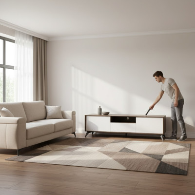 Meuble TV bas Meuble bas Unité murale Design moderne Buffet en bois