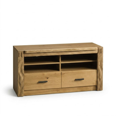 Garde-robe TV de luxe Meuble TV Commode Bahut Etagère murale Bois