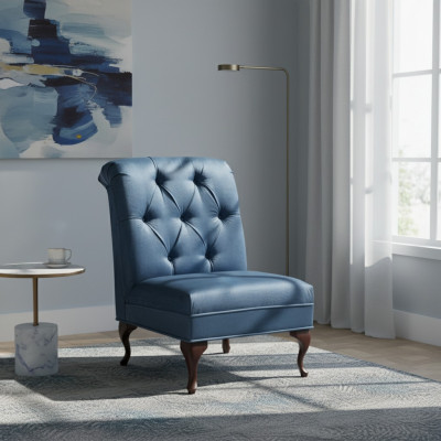 Fauteuil Canapé Design Siège d'angle Club Rembourrage Luxe Oreilles Siège Détente