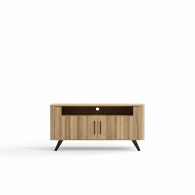 Meuble TV Lowboard Armoire de salon Meuble TV Buffet en bois Armoires de salon Bois