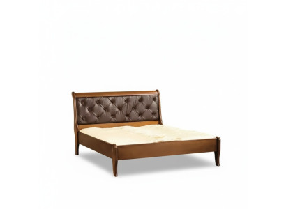 Conception de lit de chambre de luxe Lits d'hôtel doubles pour l'hôtellerie Chesterfield