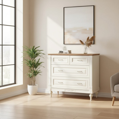 Commode Design en bois Commode de chambre Buffet Commode Moderne Nouveau Luxe