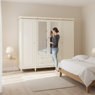 Armoire Armoires en bois Mobilier de chambre Design Mobilier de chambre