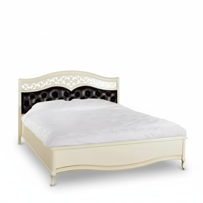 Conception de meubles de lit Lits Lits blancs Lit double Chambre de luxe Bois