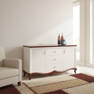 Les commodes Étagère Console Mobilier Buffet Style Commode Armoire Luxe Bas