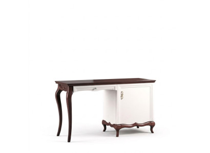 Classique r Bureau Mobilier de bureau luxueux en bois blanc exclusif