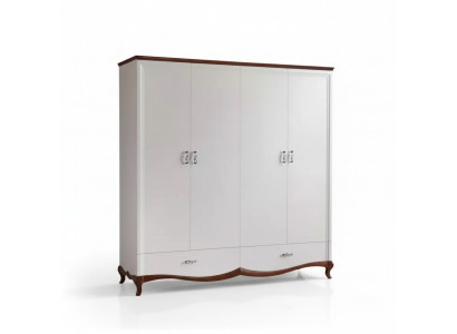 Meuble de garde-robe Vêtements Portemanteau Bois neuf Luxe Armoire à vêtements Design