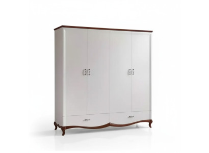 Meuble de garde-robe Vêtements Portemanteau Bois neuf Luxe Armoire à vêtements Design