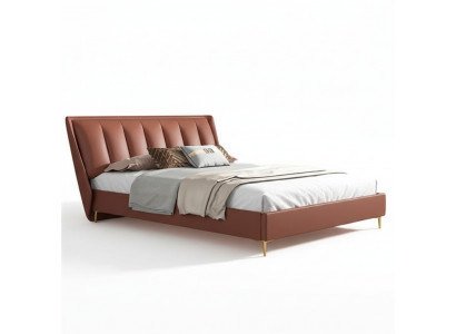 Chambre de luxe Lit Mobilier design Lit double Lits Bois neufs