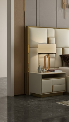 Table de chevet de design Console Tables d'appoint Chambre à coucher en bois Consoles de luxe neuves