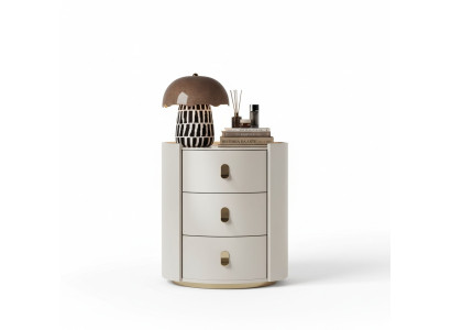 Table de chevet Commode Table d'appoint Table de nuit 3 tiroirs Chambre