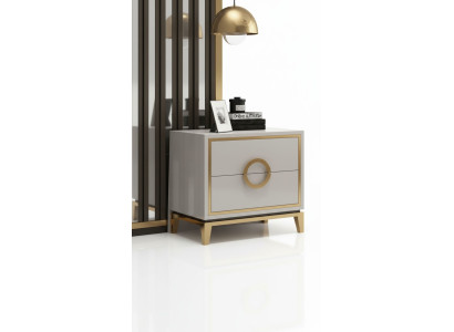 Conception Table de nuit Console Tables d'appoint Tables de chevet Chambre de sommeil en bois de luxe nouvelle