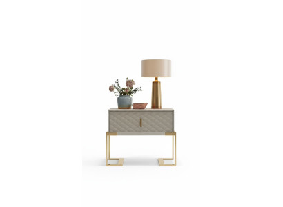 Table de chevet design blanche Console Tables d'appoint Bois de chambre de luxe Consoles