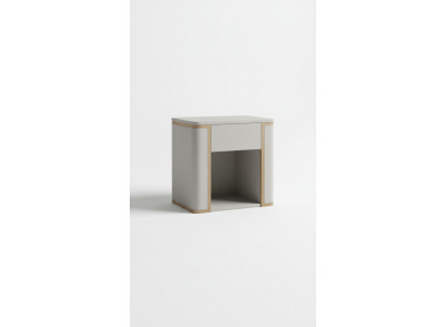 Tables de chevet Tables Console Table blanche Commode Table de chevet MDF