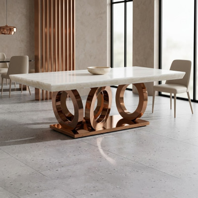 Table basse en métal Table de canapé Table d'appoint Tables basses rectangulaires