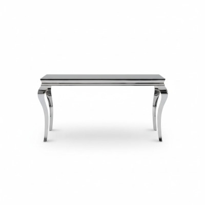 Meuble d'appoint en métal, acier inoxydable, consoles Meuble de rangement Mobilier de luxe