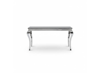 Meuble d'appoint en métal, acier inoxydable, consoles Meuble de rangement Mobilier de luxe