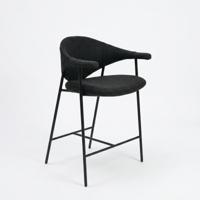 Meubles de salle à manger design élégant Chaises avec des pieds en acier Moderne