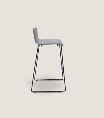 Haute tabouret de bar gris couvre-chaises de luxe Style de mobilier de designer