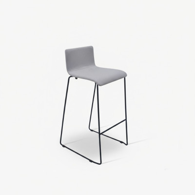 Haute tabouret de bar gris couvre-chaises de luxe Style de mobilier de designer