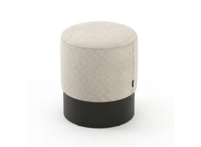 Designer Pouf Élégant Repose-Pieds Tabouret Textile Siège Mobilier de Chambre