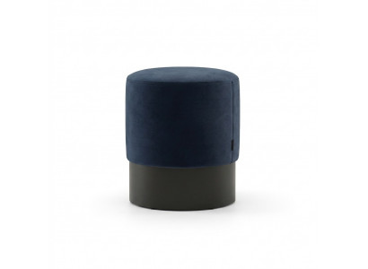 Tabouret rond bleu luxe chambre moderne tabouret d'appoint