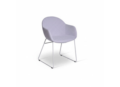 Chaises de salle à manger Lila Chaise design rembourrée Chaise moderne avec accoudoirs nouvelle