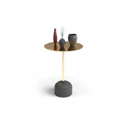 Table d'appoint ronde luxueuse pour le salon Table basse Mobilier design