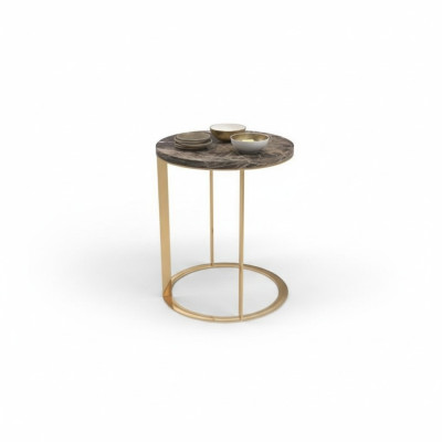 Table d'appoint ronde en marbre Table basse design Table de salon Table nouvelle