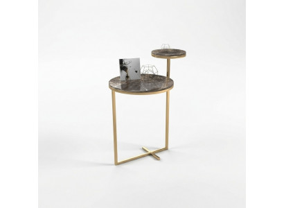 Table d'appoint de luxe Designer Tables en acier inoxydable Table basse Salon Nouveau