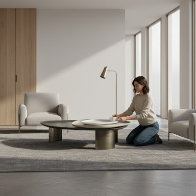 Conception Table de salon Tables Table basse Table basse Table Mobilier 130x100