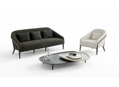 Ensemble de salon de luxe Canapé Fauteuil Design moderne Ensemble de meubles 3+1 places nouveau
