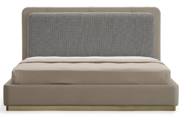 Chambre Beige Lit Bois Design Moderne 180x200 Lits Design Mobilier