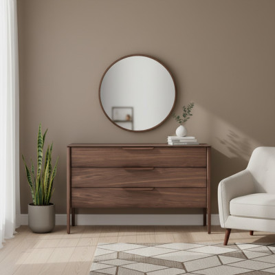 Commode Miroir Moderne Commode avec Miroir Design Moderne de Luxe Commodes