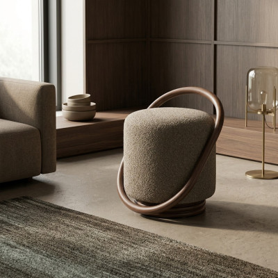 Tabouret de luxe Chambre Confort Design de meubles modernes Repose-pieds Meubles