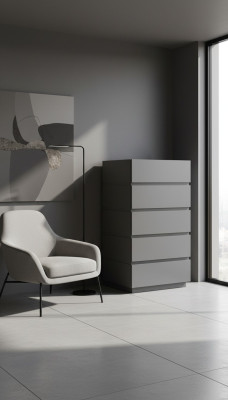 Commode Chambre Bois Gris Design moderne Commodes Bahut Meubles