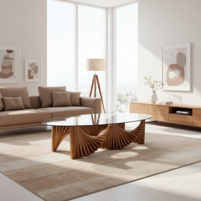 Table basse de salon design Table basse de luxe Table basse Table 157x80cm