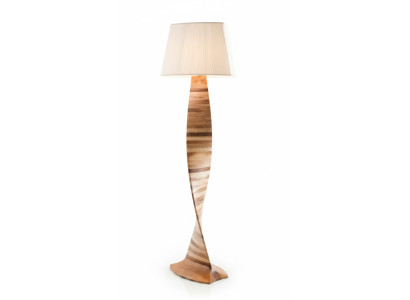Lampe de sol de luxe pour salon design moderne lampe sur pied en bois lumières