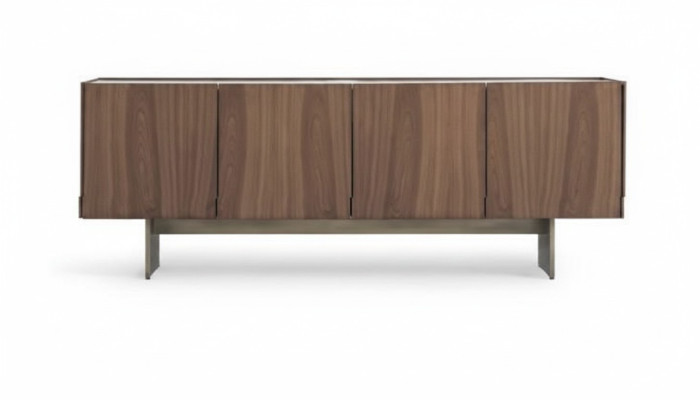 Conception Console Salle de séjour Bois Consoles de luxe Marron Commode Buffet