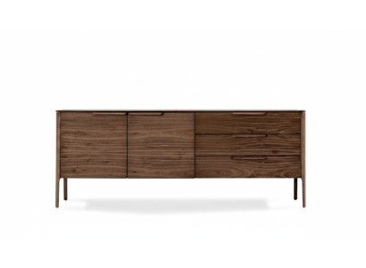Sideboard Design Beige Ensemble de salle à manger de luxe Commode avec buffet en bois