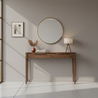 Console table Salon Buffet Secrétaire Design Table en bois de luxe